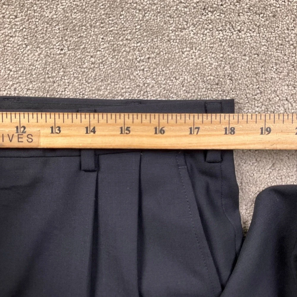 Brooks Brothers 346 Suit Mens‎ 41S 36W 29L  Naby Formal Neutral 3 Button Stretch